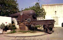 Kanone in Tanger