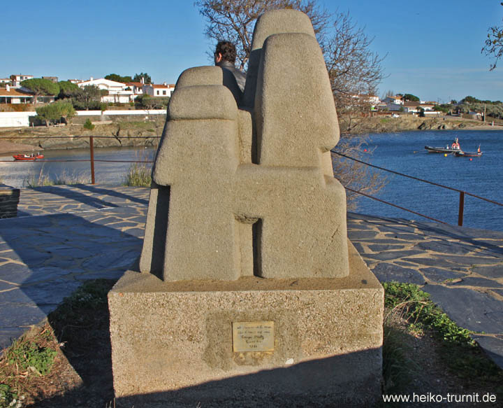 Z032.Skulptur Homes de la mar, Cadaques