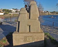 Z032.Skulptur Homes de la mar, Cadaques