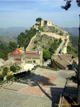 Blick aufs Castillo Menor