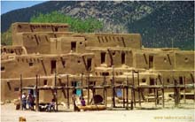 28.Indianerdorf Taos Pueblo