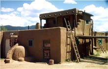 29.Indianersiedlung Taos Pueblo