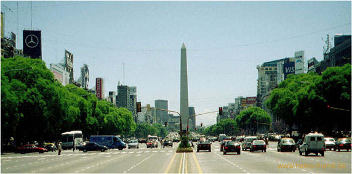 1.Avenida des 9. Juli, Buenos Aires