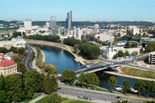 Blick auf's neue Vilnius