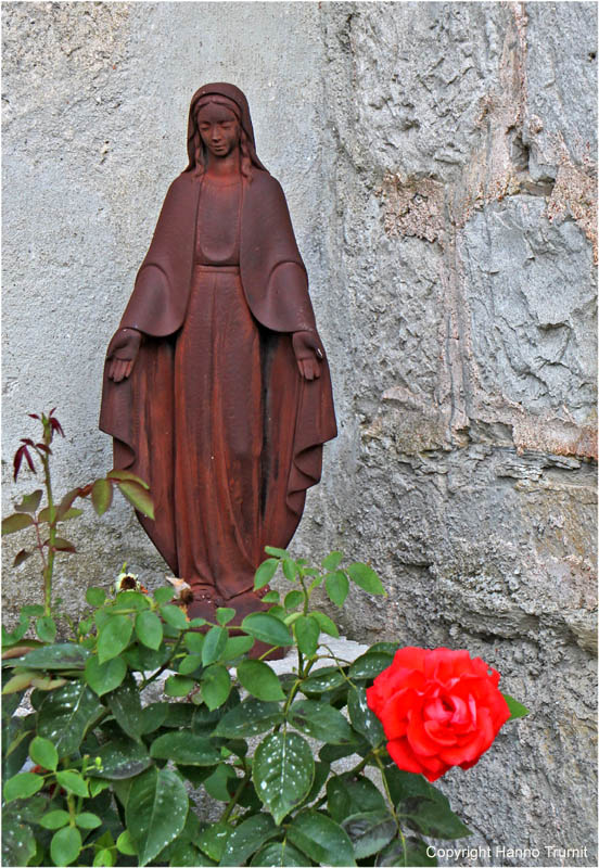 62.Cividale, Maria mit der Rose