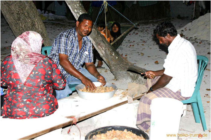 Nuesseknacken auf Dhigurah