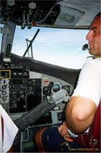 Barfuss-Piloten in der Twin Otter