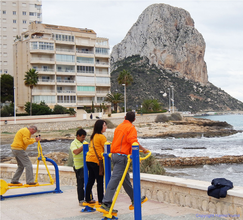 165.Calp, Trimm-Promenade