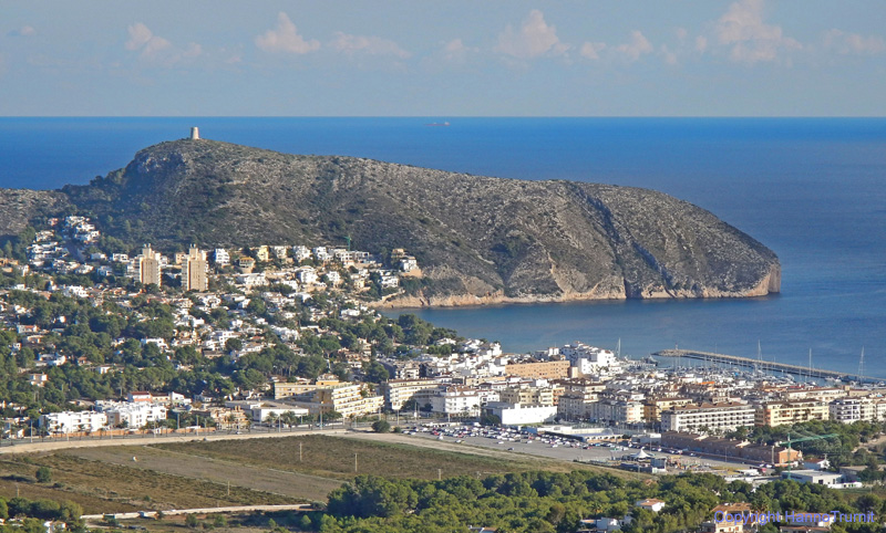 401.Moraira, Zentrum