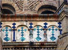 88.Maurische Ceramicos an der Kathedrale Tarazona