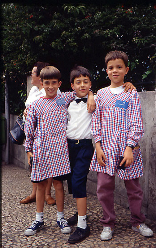 Schulkinder auf Madeira