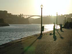 Fischen am Rio Douro